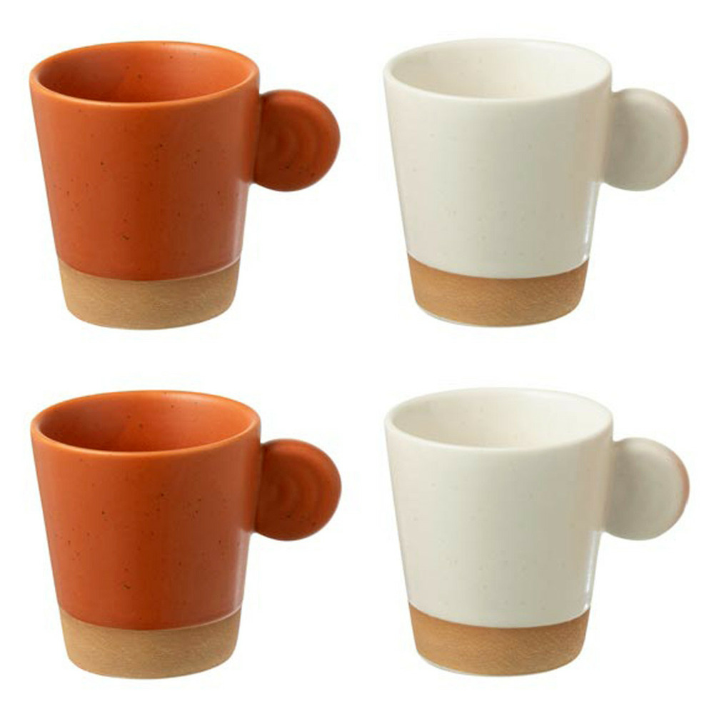 Lot de 4 tasses à café 