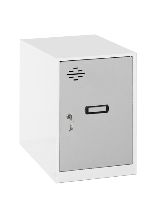 Casier-armoire simonlocker dism. Mini 475x300x500 mm bla/gr blanc/gris 475x300x500 - simonrack