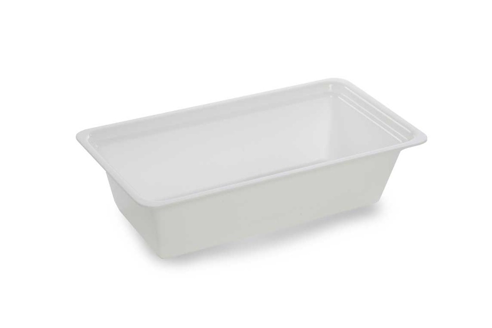 Plateau en plexiglas gastronorme gn 1/3 325x176x80mm blanc - matériel chr pro