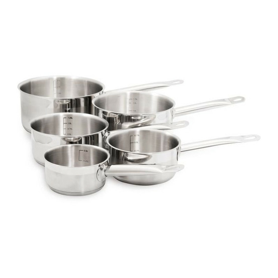 Baumalu série 5 casseroles inox gastronomie 12 a 20 cm - tous feux dont induction