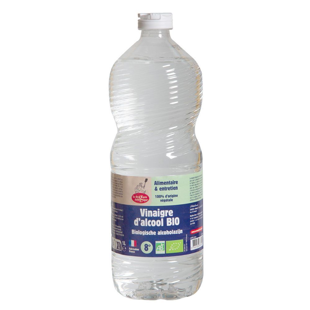 Vinaigre d'alcool bio 8° 1 litre