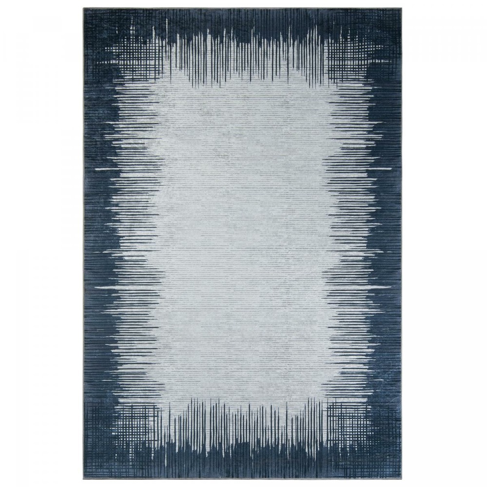 Tapis de cuisine 120x170 lyn11 flona noir, facile d'entretien