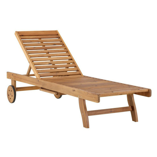 Chaise longue en bois