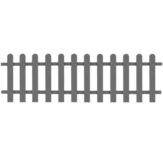 CLOTURE A PIQUETS WPC 200 X 60-(864490)