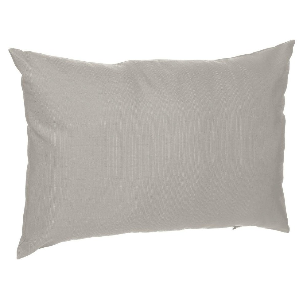 Coussin déco d'extérieur korai taupe 50x30 cm