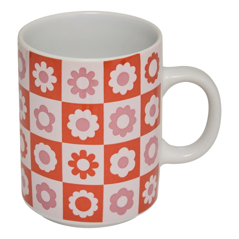 Coffret de 2 mugs chachapop motif fleurs