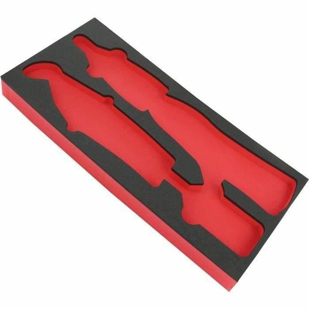 Plateau mousse vide pour 4 pinces pm.modcpe1 (module pour 4 pinces cpe et étau)