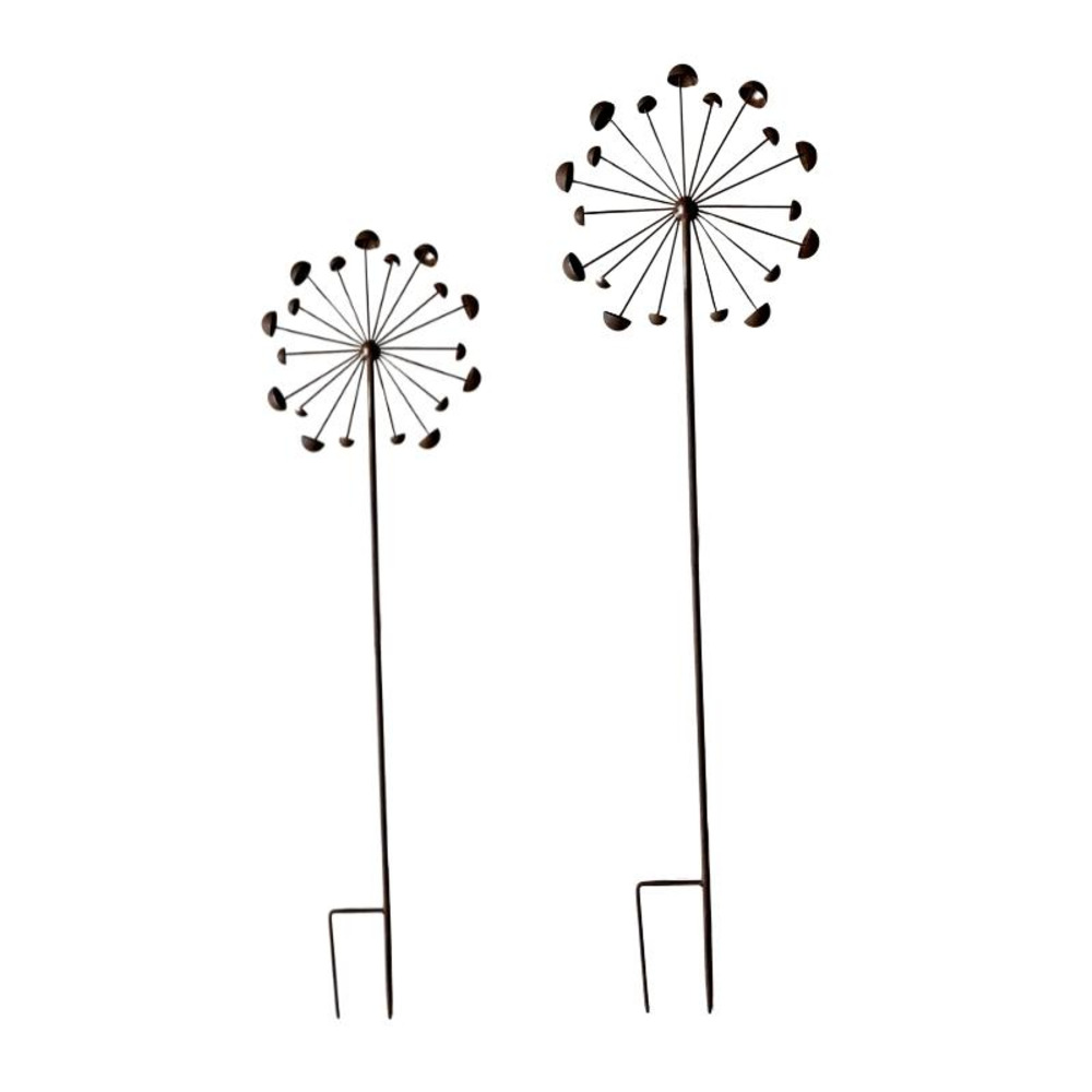 Ensemble 2 tuteurs fleurs pistillus 31x110cm