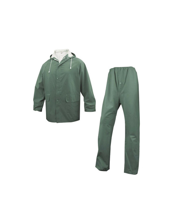 Ensemble de pluie veste et pantalon taille xxl - delta plus