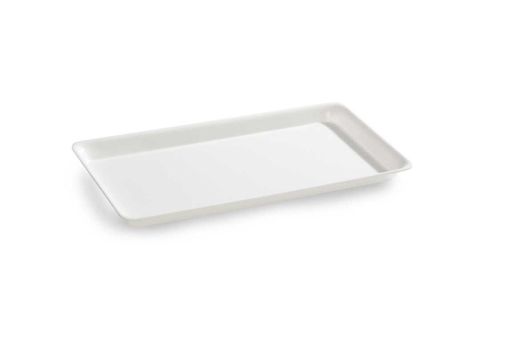Plateau en plexiglas gastronorme gn 1/3 325x176x17mm blanc - matériel chr pro