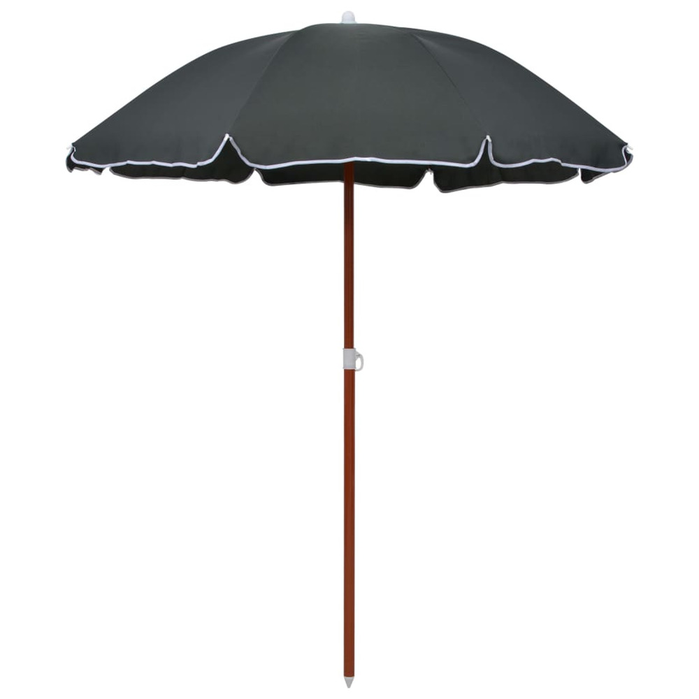 Parasol avec mÃ¢t en acier 180 cm