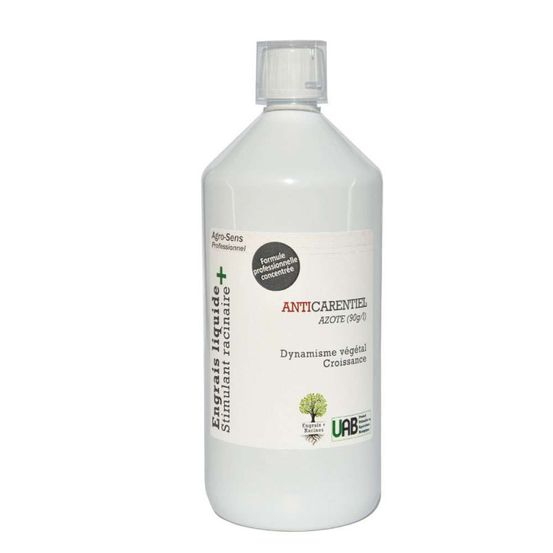 Azote organique, formule liquide concentrée - agro sens - 1 litre (500 litres de préparation)