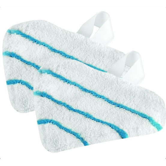 Lot de 2 patins microfibres pour balai vapeur fsm1630 - fsmp30