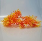 Piquet d'herbe de corail factice h30cm plastique ext. Jaune-orange - couleu