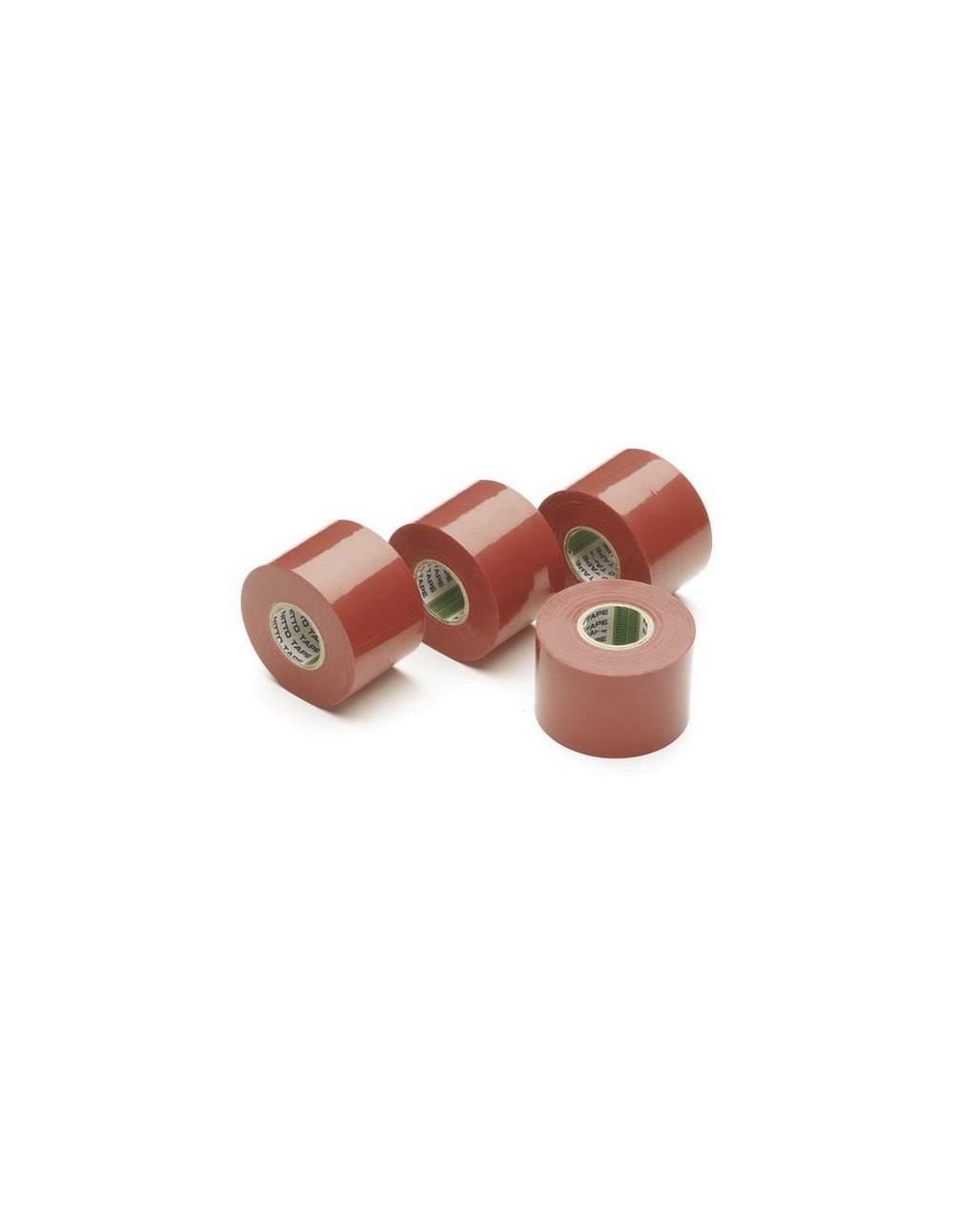 4 nitto - ruban adhesif isolant - rouge - 50 mm x 20 m