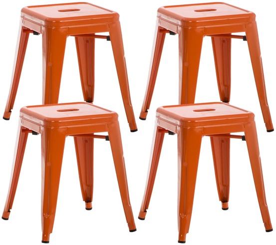 Lot de 4 tabourets armin