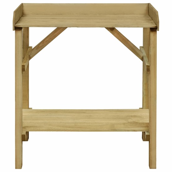 Table de jardinière bois de pin imprégné 75x40x90 cm