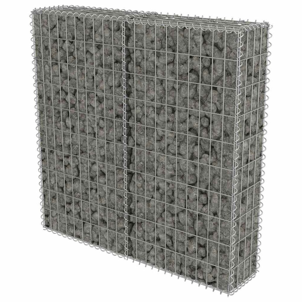 MUR A GABION AVEC COUVERCLES 4-(864938)