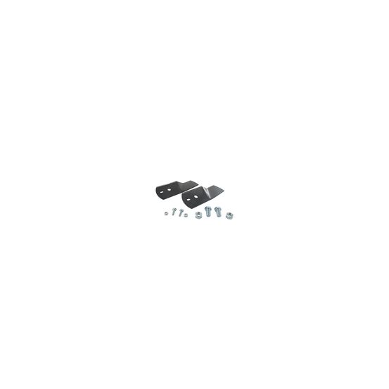 Jeu de 2 ailettes soufflantes, avec boulons de fixation adaptables stiga pour machines park 107m, villa 92m, villa 107m. Remplac