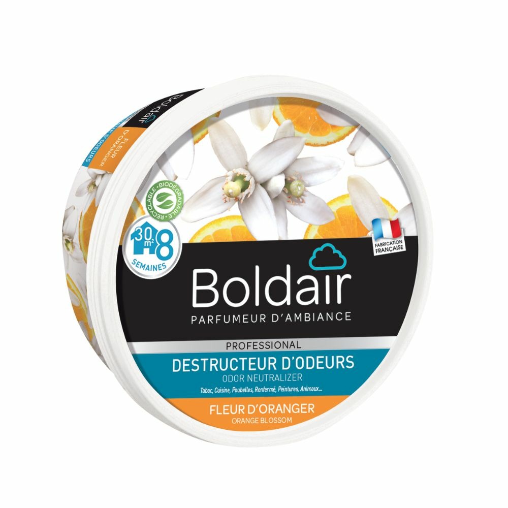 Destructeur d'odeurs en gel fleur d'oranger 300 g