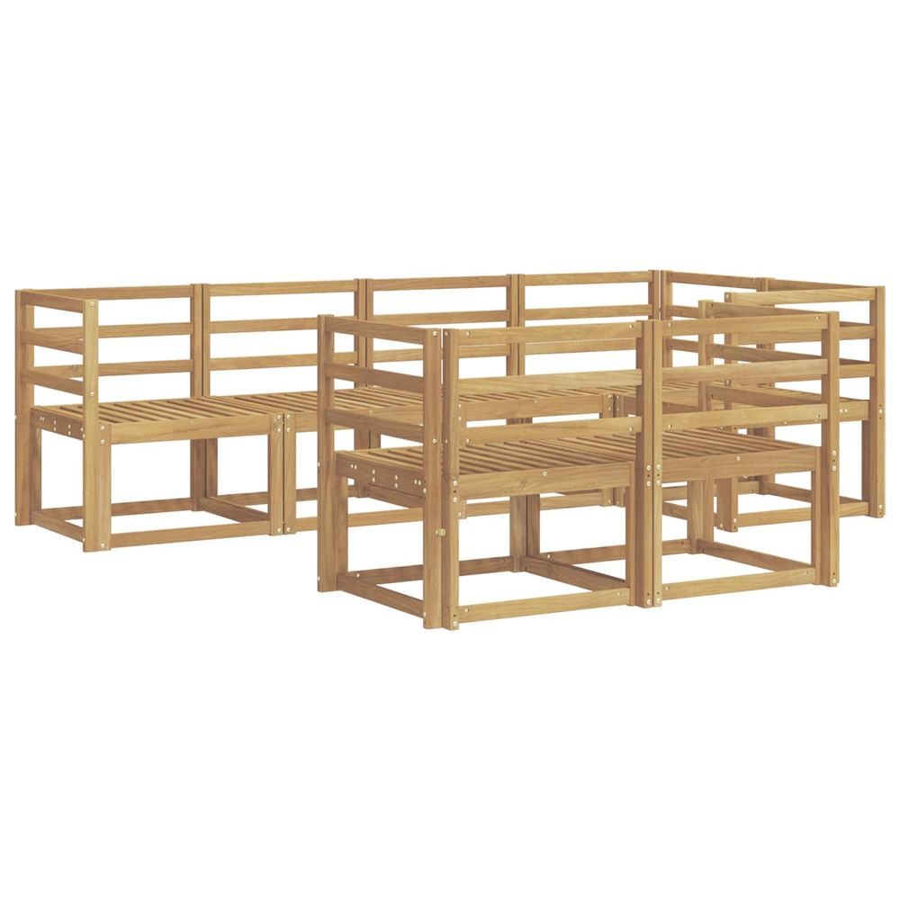 Ensemble de canapés d'extérieur 7 pc