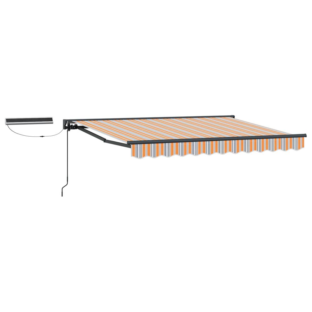 Auvent rétractable électrique 3,5 x 2,5 m