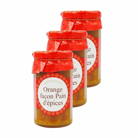 Confiture orange façon pain d'épice - confiture de noël