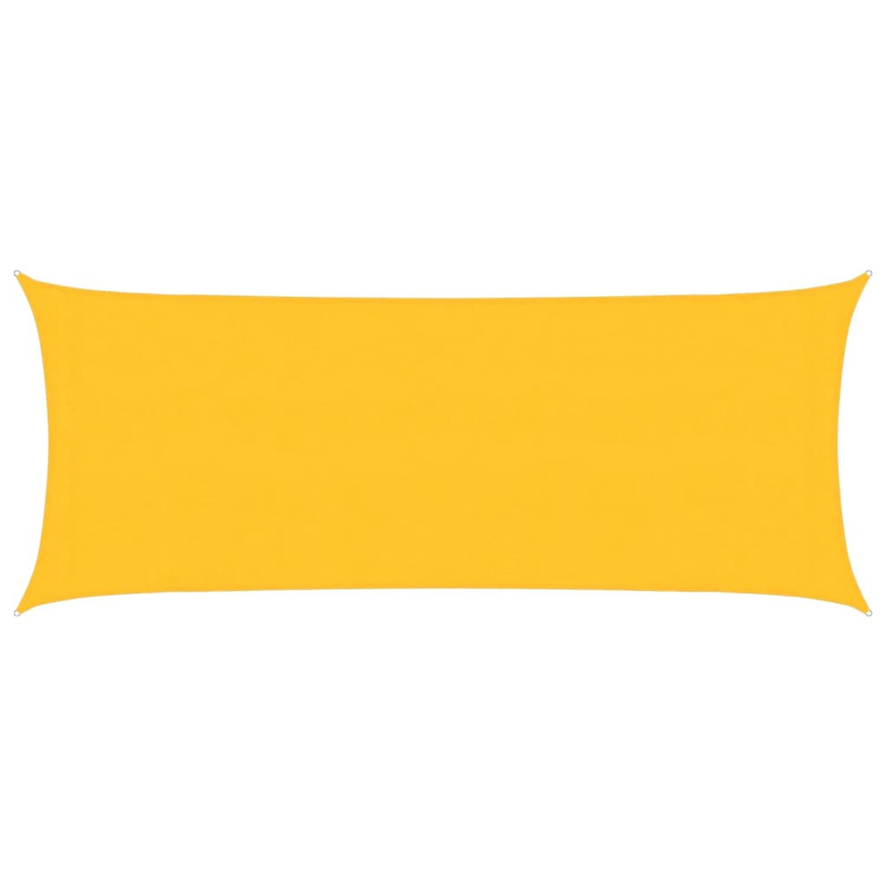 Voile d'ombrage 160 g/m² jaune 2x5 m pehd
