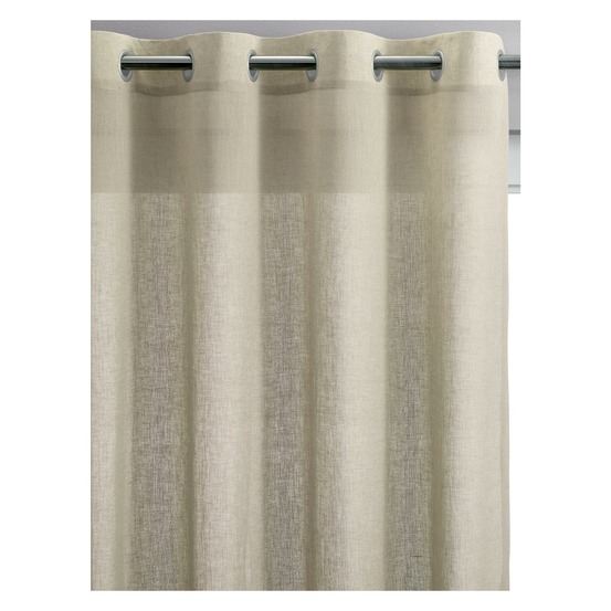 Rideau voile zeff naturel 140 x 280 cm