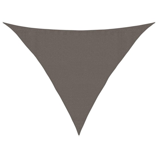 Voile d'ombrage 160 g/m² anthracite 3,5x3,5x4,9 m pehd