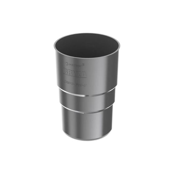 Raccord de gouttière graphite système 63