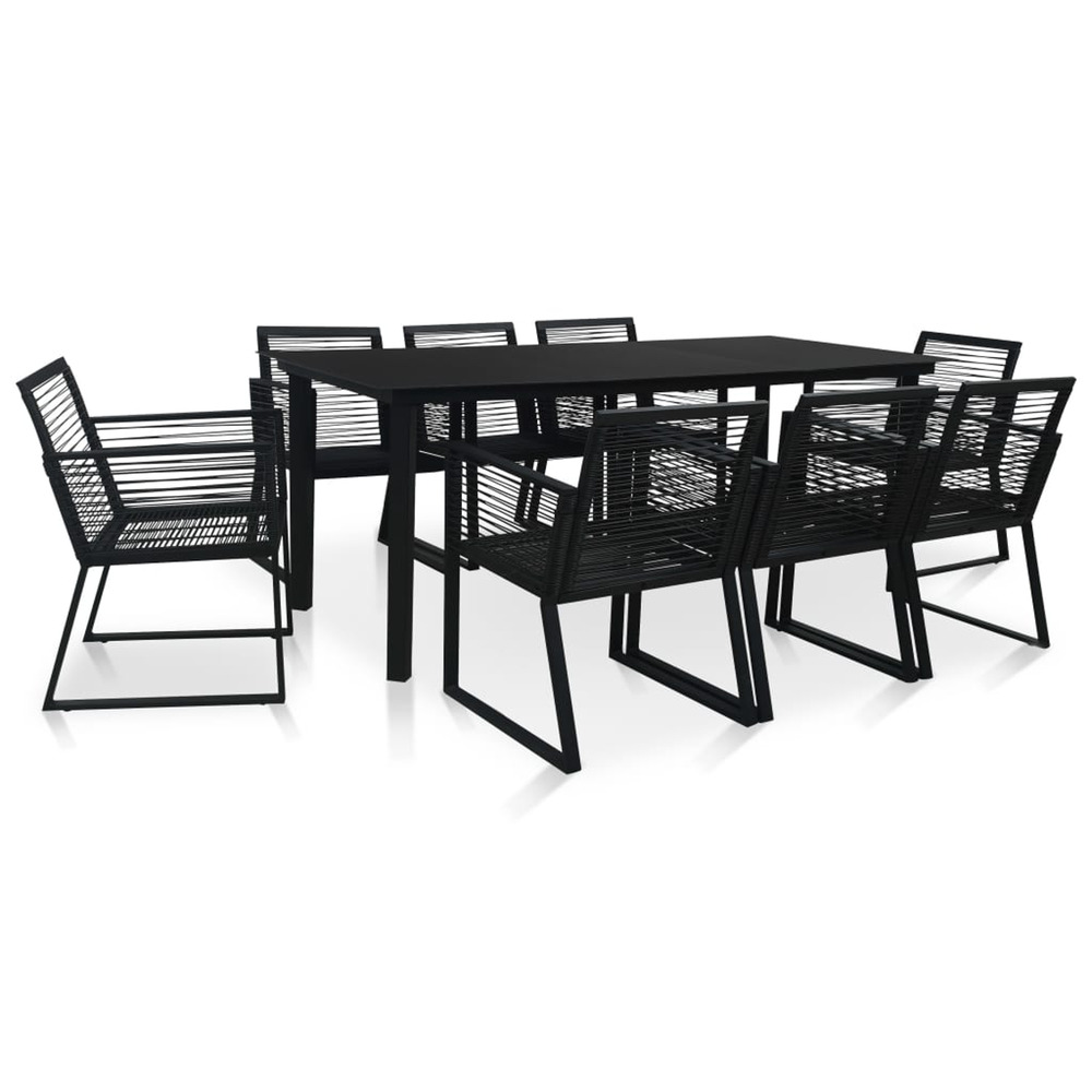 Table et chaises d'extÃ©rieur 9 pcs