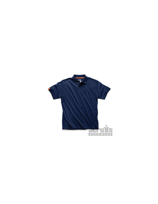 Scruffs - polo bleu marine eco worker - taille xl