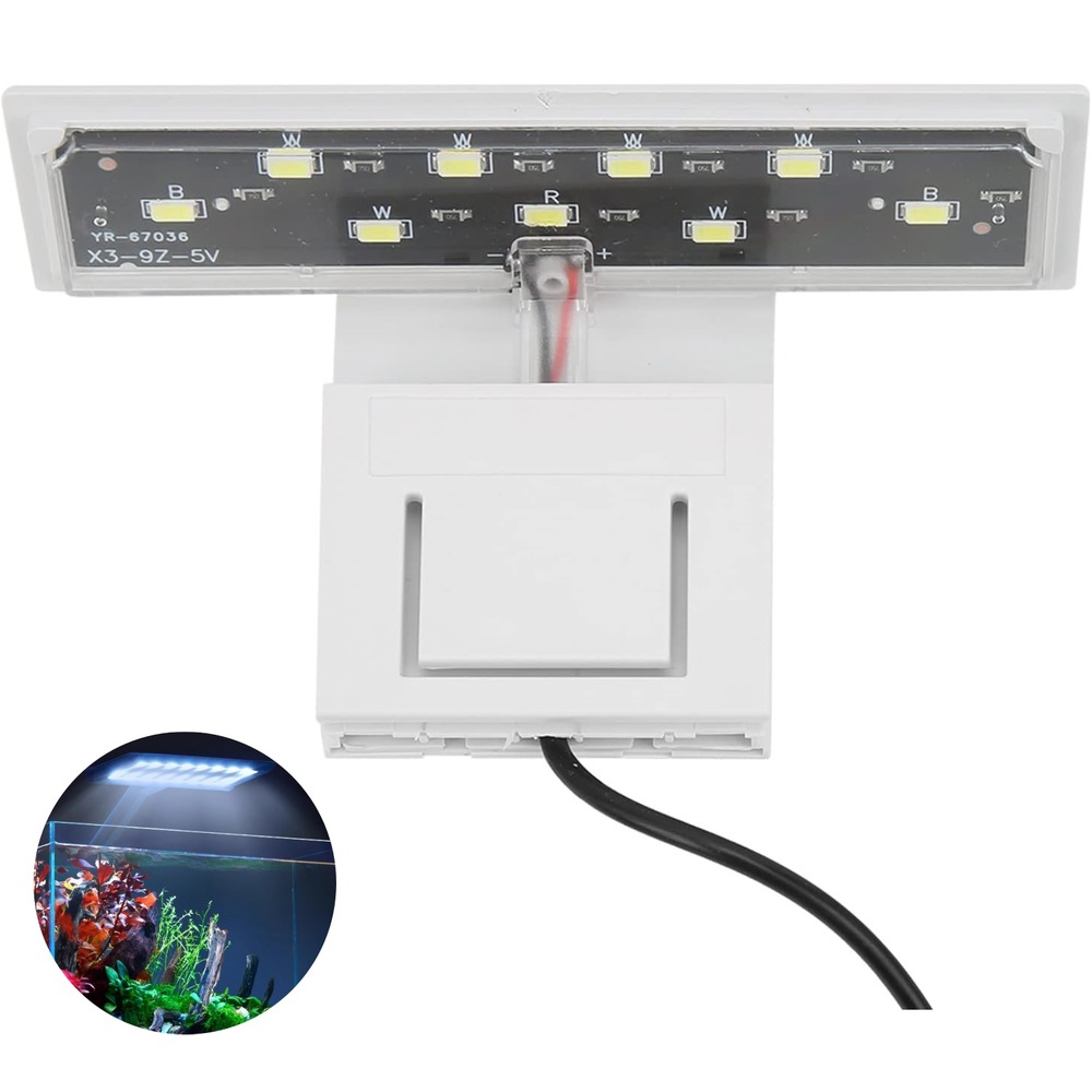 Éclairage led à pince pour aquarium planté - économe