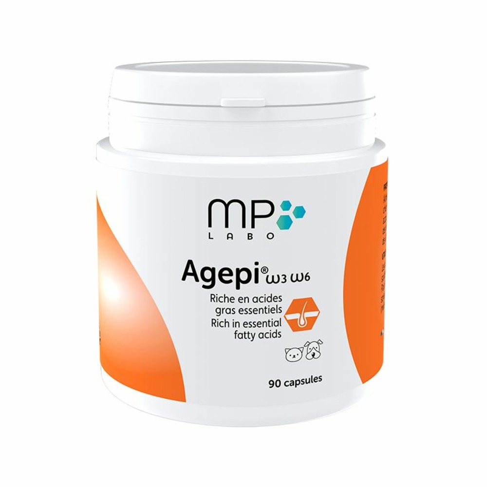 Agepi omega 3 et 6 - pelage - mp labo 40 comprimés