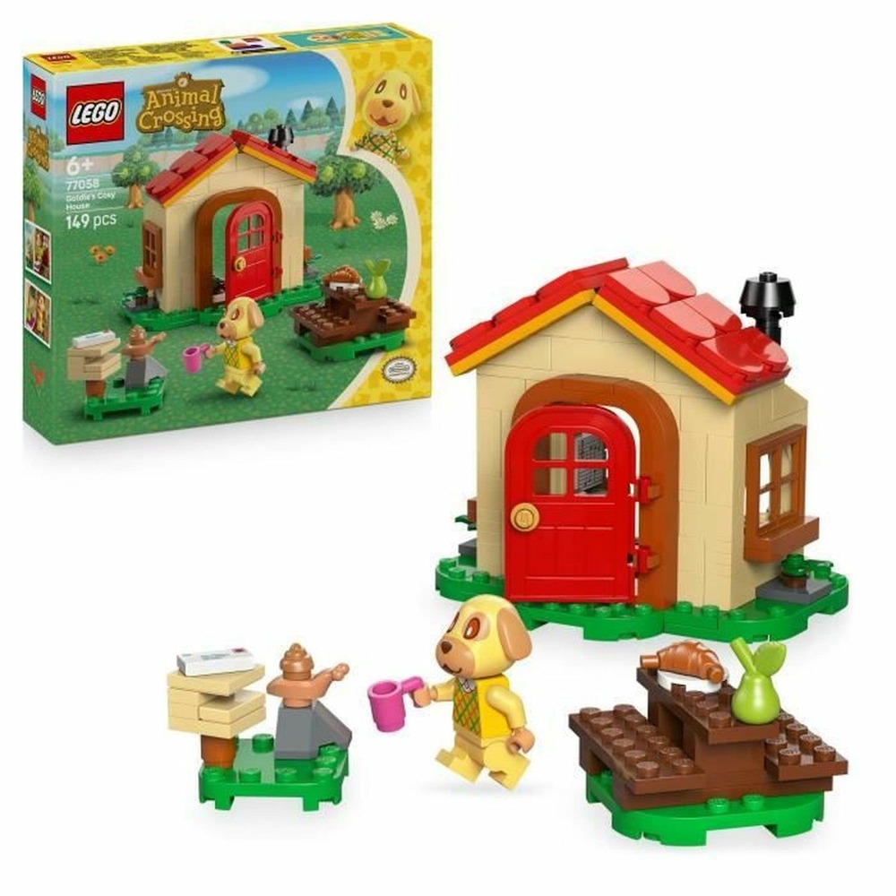 Lego animal crossing la maison douillette de mirza