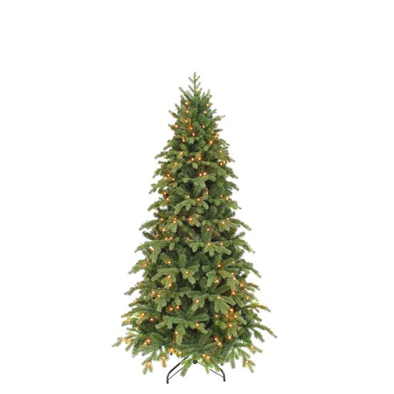 Triumph tree arbre de noël artificiel sherwood - 107x107x185 cm - pvc - vert