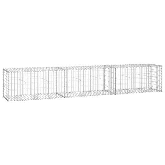 MUR EN GABION AVEC COUVERCLE 4-(864965)