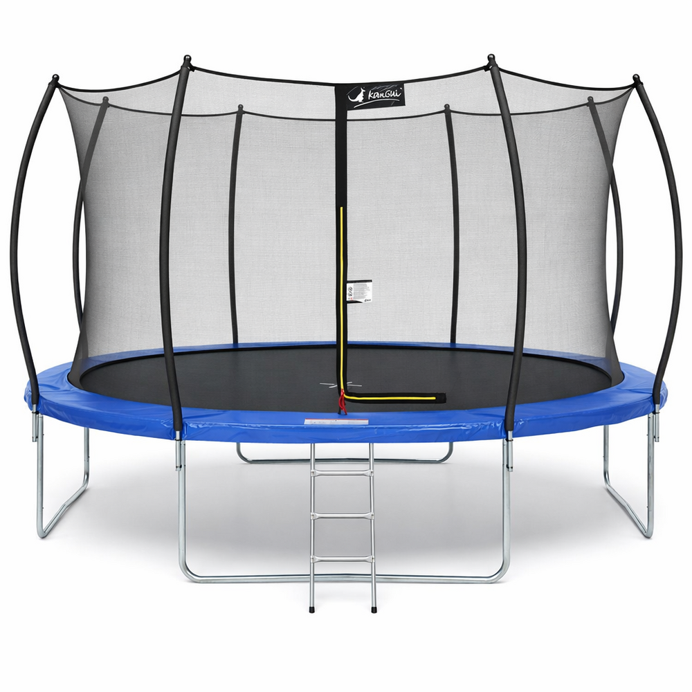 Trampoline rond ø430cm avec filet de sécurité et échelle - fpr 430