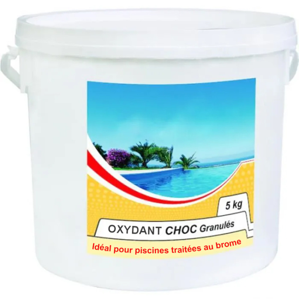 Oxydant choc granulés 5kg spécial brome - oxydant choc