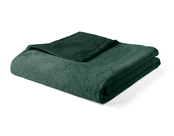 Paolo - plaid - 200x140 cm - en velours texturé et velours