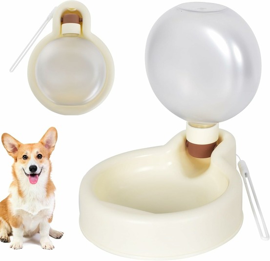 Abreuvoir antibactérien portable de 500 ml pour chiens et chats