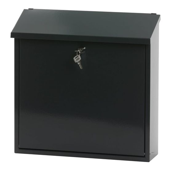 Boîte aux lettres malagan anthracite