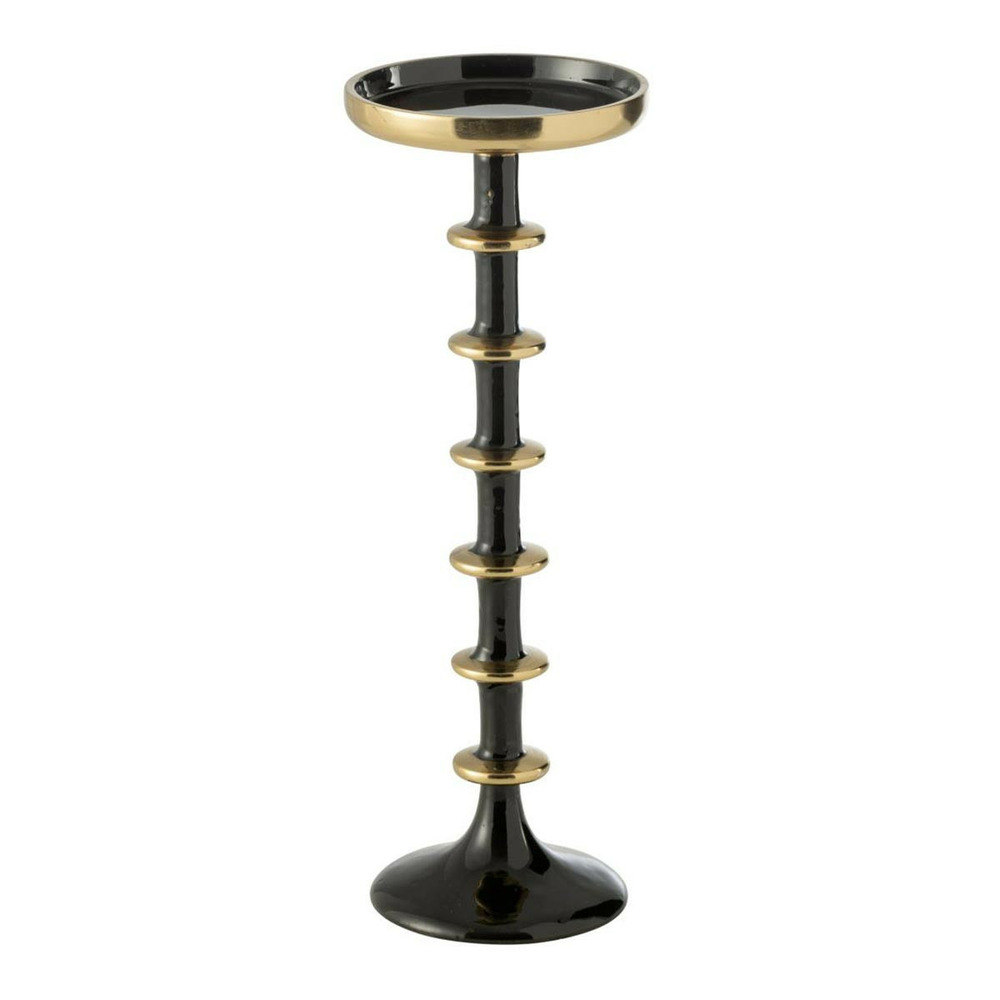 Bougeoir boule en métal 