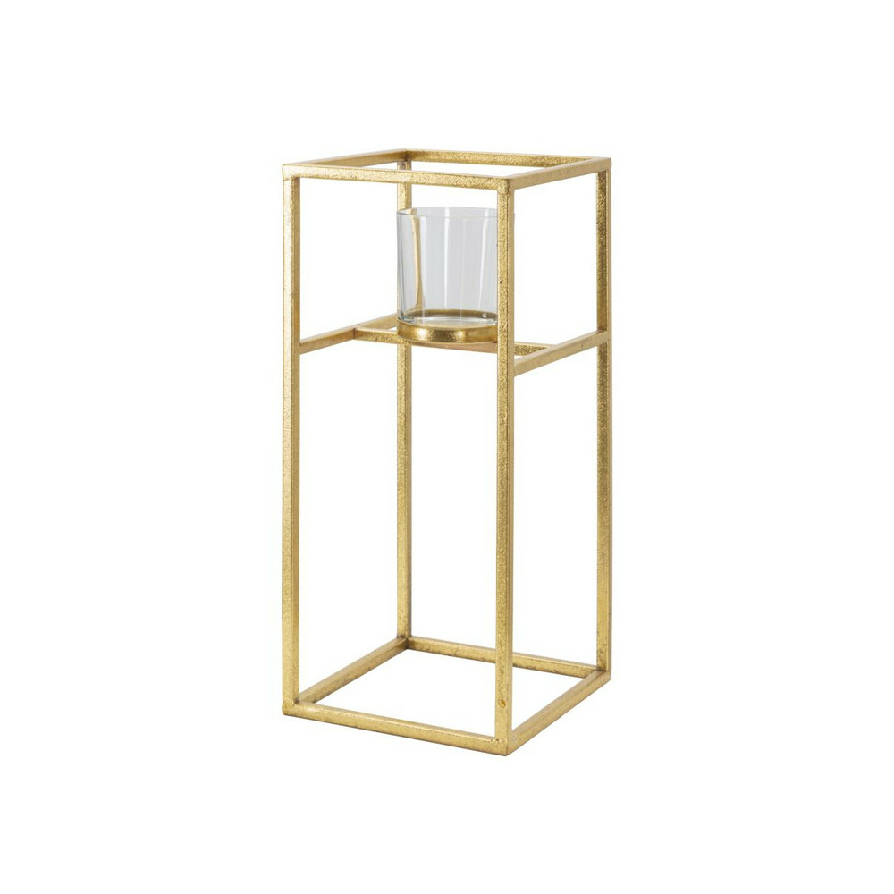 Bougeoir design en métal 