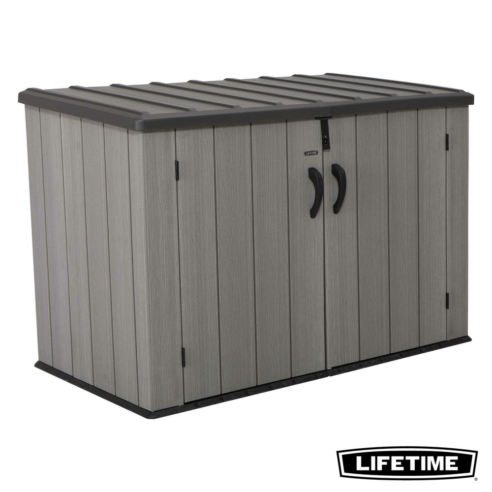 Abri d'extérieur résine horizontal 2. 1m3 LIFETIME #60296U