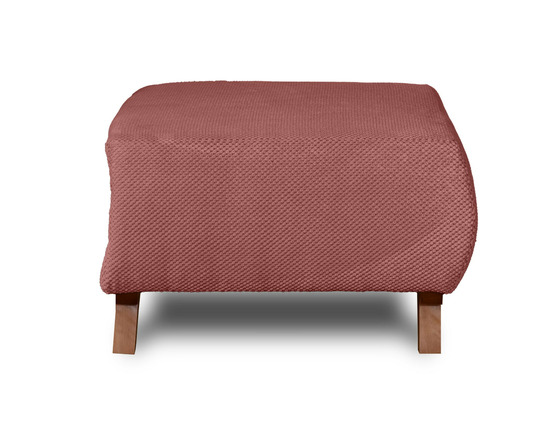 Cristal - pouf modulable - 65 cm - en velours texturé