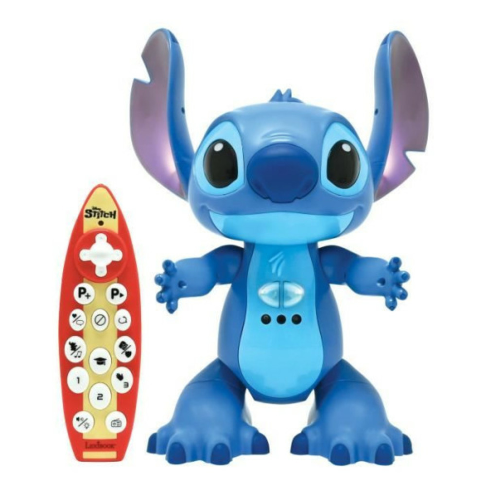 - robot stitch télécommandé bilingue et intéractif, avec la vraie voix de stitch
