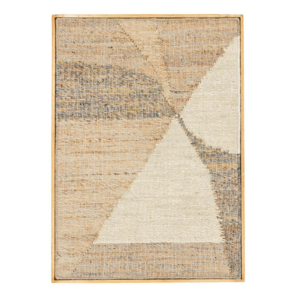 Tableau tapis en jute 