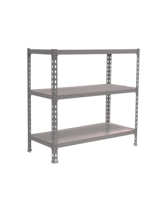 Etagère légère sans vis simonclick megaplus 3/500 900 gris/gris gris 900x1200x500 - simonrack